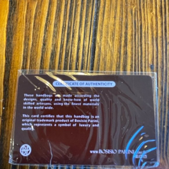 NWT Bosisio Parini Black Italy Design Shoulder/Crossbody Bag Purse Handbag - Picture 11 of 12